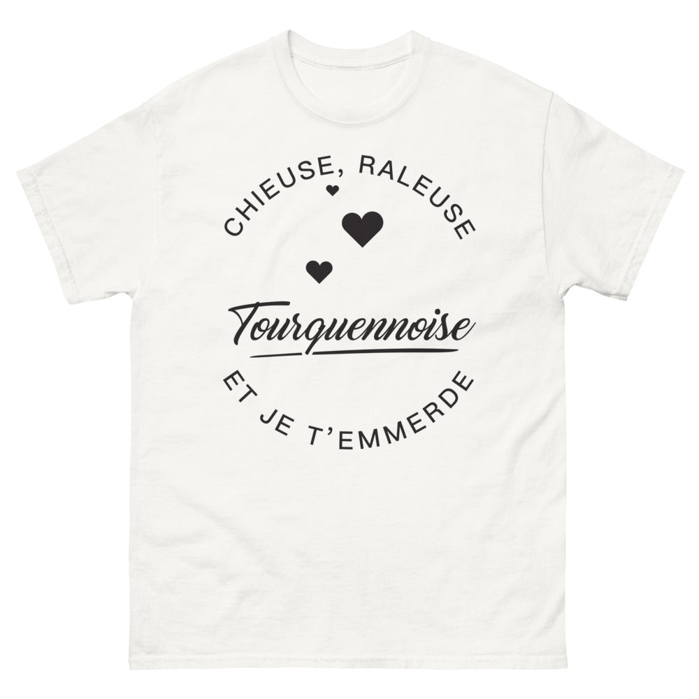T-shirt Tourquennoise blanc - Chieuse râleuse