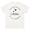 T-shirt Messine blanc - Chieuse râleuse