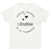 Thumbnail for T-shirt Bordelaise blanc - chieuse râleuse