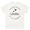 T-shirt Brestoise blanc - Chieuse râleuse Brestoise et Je t'emmerde