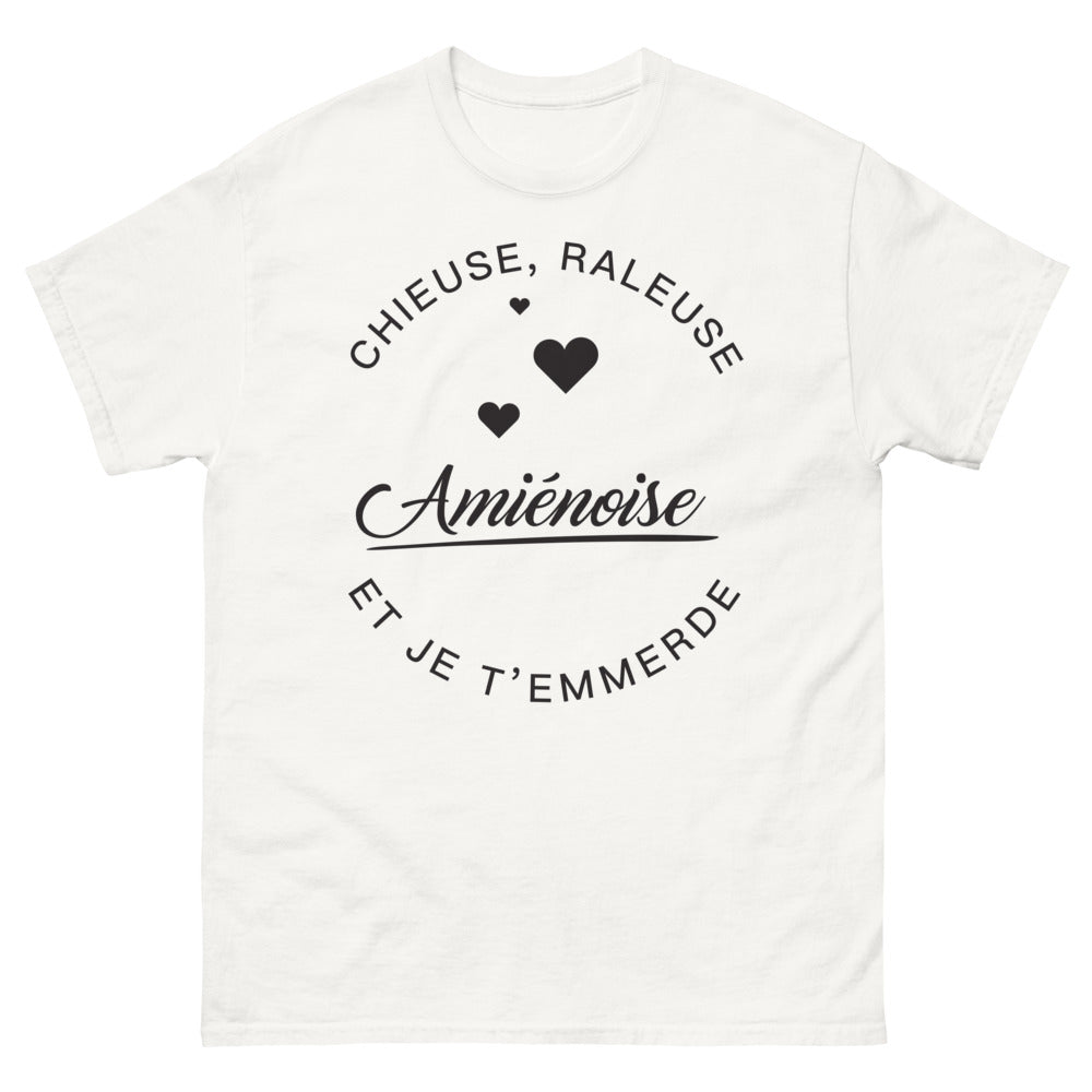 T-shirt Amienoise blanc - Chieuse râleuse