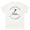 T-shirt turque blanc - caractère bien trempé