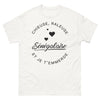 T-shirt sénégalaise blanc - chieuse râleuse esprit libre