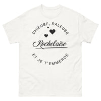 Thumbnail for T-shirt Rochelaise blanc - Je t'emmerde