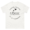 T-shirt russe blanc - chieuse russe humour