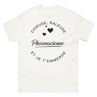 Thumbnail for T-shirt pharmacienne blanc - chieuse râleuse pharmacienne