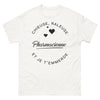 T-shirt pharmacienne blanc - chieuse râleuse pharmacienne