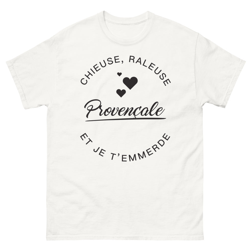T-shirt Provence blanc - chieuse râleuse