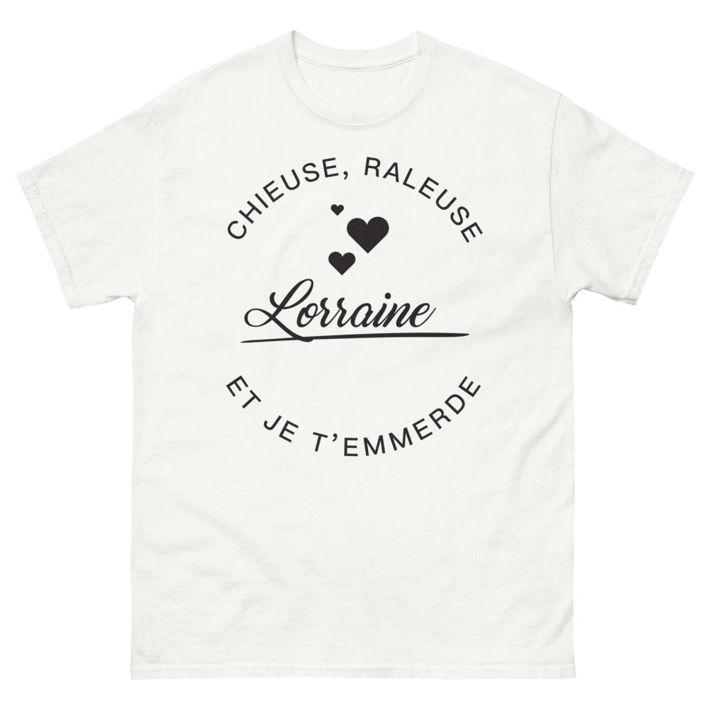 T-shirt Lorraine blanc - Chieuse râleuse
