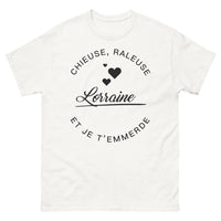 Thumbnail for T-shirt Lorraine blanc - Chieuse râleuse