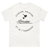 T-shirt Lorraine blanc - Chieuse râleuse