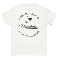 Thumbnail for T-shirt irlandaise blanc - chieuse râleuse