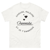 Thumbnail for T-shirt Japonaises râleuses blanc - Chieuse japonaise et je t'emmerde