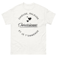 Thumbnail for T-shirt Jura blanc - chieuse râleuse jurassienne