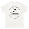 T-shirt Trannienne blanc - Chieuse râleuse et fierté locale
