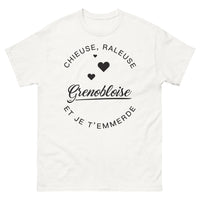 Thumbnail for T-shirt Grenobloise blanc - chieuse râleuse