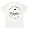 T-shirt Grenobloise blanc - chieuse râleuse