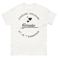 Thumbnail for T-shirt Gersoise blanc - Chieuse râleuse