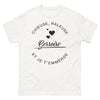 T-shirt Gersoise blanc - Chieuse râleuse