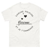 T-shirt gasconne blanc - chieuse râleuse