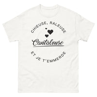 Thumbnail for T-shirt Cantal blanc - chieuse râleuse et je t'emmerde