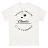 T-shirt chinoise blanc - chieuse râleuse et je t’emmerde