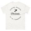 T-shirt Chieuse râleuse chasseuse blanc - Chieuse râleuse chasseuse