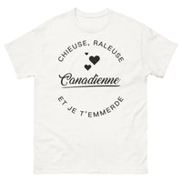 Thumbnail for T-shirt Canada blanc - chieuse râleuse
