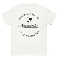 Thumbnail for T-shirt Aveyronnaise blanc - Chieuse râleuse et Je t'emmerde