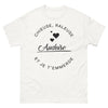 T-shirt Audoise blanc - Chieuse râleuse