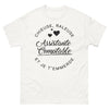 T-shirt comptabilité blanc - Chieuse râleuse