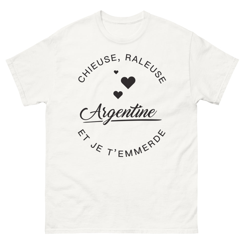 T-shirt Chieuse Argentinaise blanc - Chieuse Argentinaise