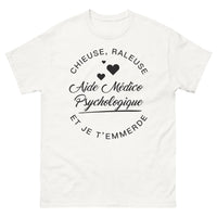Thumbnail for T-shirt aide médico-psychologique blanc - chieuse râleuse