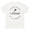 T-shirt Normande blanc - chieuse râleuse et je t'emmerde