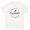 T-shirt chieuse, râleuse, sage-femme blanc - Je t'emmerde