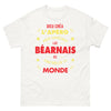T-shirt Béarnais blanc - Dieu créa l'apéro