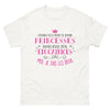 T-shirt Éducatrice et Princesse blanc - rêve et réalité