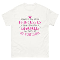 Thumbnail for T-shirt Espagnoles et princesses blanc - double héritage