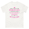 T-shirt Assistante sociale et princesse blanc - double rêve au quotidien