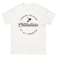 Thumbnail for T-shirt Chieuse Râleuse blanc - célibataire et je t'emmerde