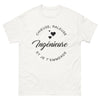T-shirt ingénieures chieuses-râleuses blanc - chieuse et fière