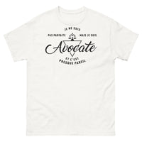Thumbnail for T-shirt Avocate blanc - presque parfaite