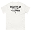 T-shirt Bretagne blanc face - Bretonne Parfaite Non Refaite