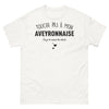 T-shirt Aveyronnaise blanc - touche-pas-a-mon-aveyronnaise