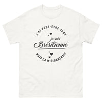 Thumbnail for T-shirt Brésilienne blanc - J'ai peut-être tort