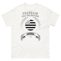 Thumbnail for T-shirt Breton blanc - obligation, humour et fierté