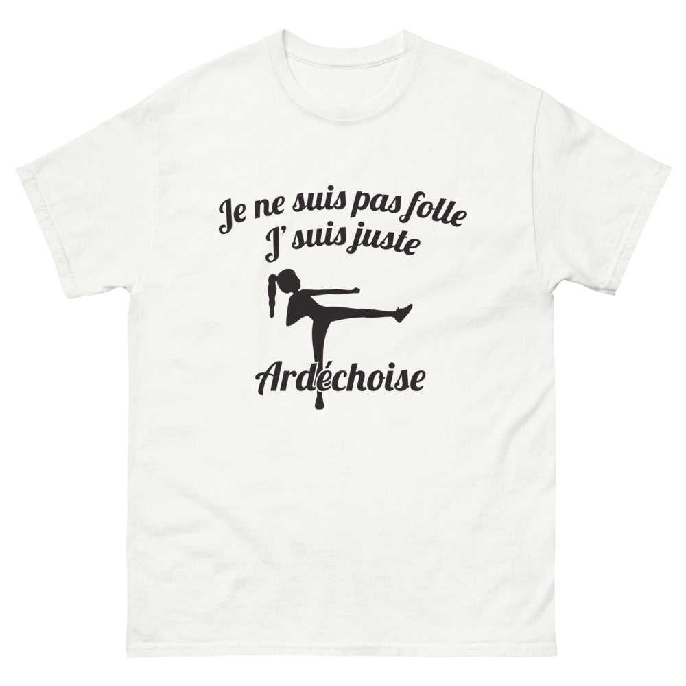 T-shirt origines locales blanc - design unique