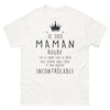 T-shirt Maman Rugby blanc - cœur sur la main