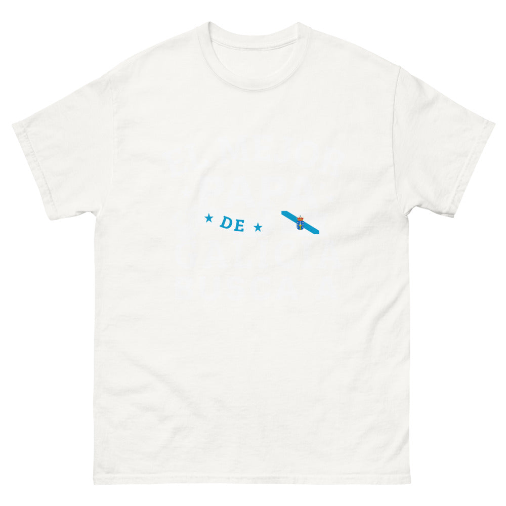 T-shirt Galice blanc - El mejor papá de Galicia busca a