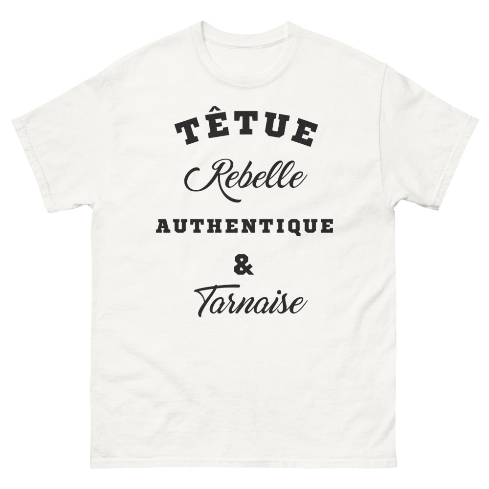 T-shirt Tarn blanc - Téru, Rebelle et Authentique